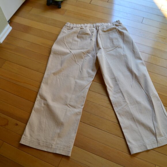 Pact Straight Leg Pants Tan Size XXL - Picture 9 of 11